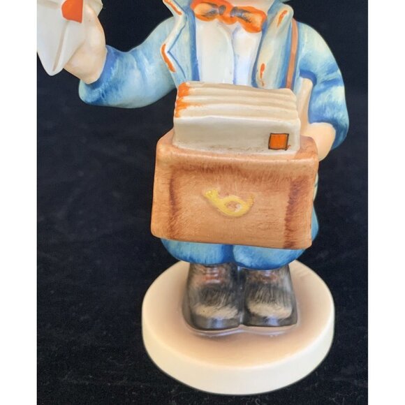 Hummel Postman Boy Figurine TMK2 Full Bee 119 Western Germany 5.25" Mailman - Picture 7 of 10